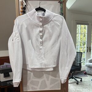 FP Movement by Free People White Ribbed Top